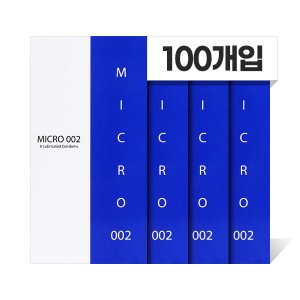  한국라텍스 마이크로 002 대용량 벌크 초박형 콘돔 100개입