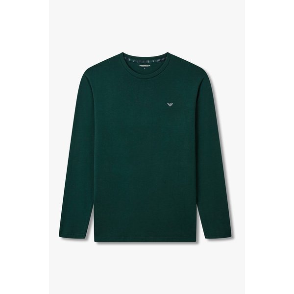 남성 이글 자수 스트라이프 파자마 세트 08M5339002000