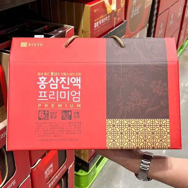 종근당 홍삼진액 프리미엄 50ml x 30포