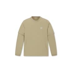 Men Detachable Woven Pullover_WMUAA24621LBR