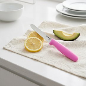 4인치 톱날 과도 핑크