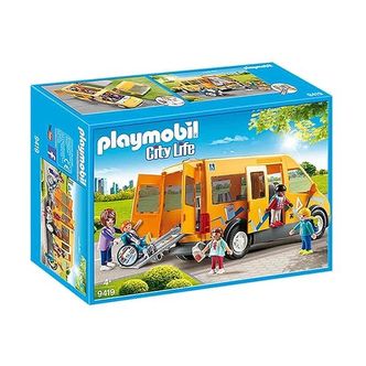  독일 플레이모빌 자동차 소방차 Playmobil 9419  School Bus Toy Single 1435736