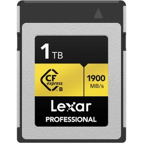 미국 렉사 sd카드 Lexar Professional 1TB CFexpress Type B Memory Card Gold Series Up to 190