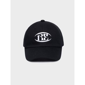 We Glow BIG LOGO BALLCAP BLACK