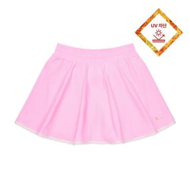 내셔널지오그래픽키즈 K252GWL420 여아 스커트 레이어드 워터레깅스 PINK
