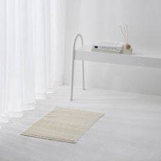 논슬립 타월 매트 60x40cm 베이지 스트라이프 J625902003711