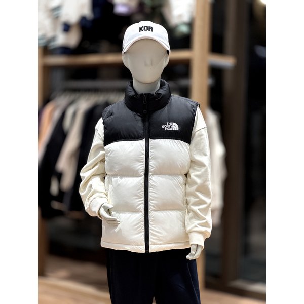 [부산점] 25년 키즈 눕시 패딩 베스트 NV3NR56T 크림