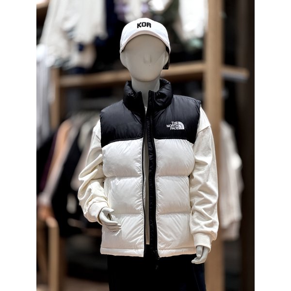 [부산점] 25년 키즈 눕시 패딩 베스트 NV3NR56T 크림