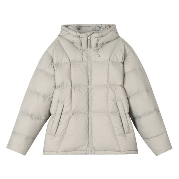 [여주점] 남성 나일론 사각퀼팅 후드 다운 점퍼(B244DW430P)