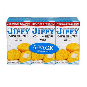  [해외직구]지피 믹스 옥수수콘 머핀 240g 6팩 Jiffy Corn Muffin Mix 8.5oz