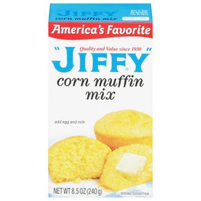 Jiffy 지피 콘 머핀 믹스 240g 6팩 Corn Muffin Mix