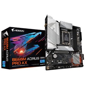 B660M AORUS PRO AX Rev.1.x 메인보드 Micro-ATX [Intel B660 칩셋 탑재] MB5743