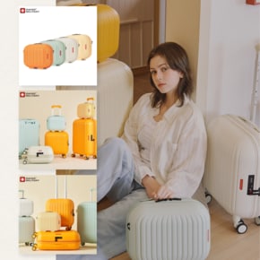 [2026년/신제품] 쿠쿠마 14,18,24인치 여행용캐리어 / 기내용,수화물용,중대형 / 확장가능(24)