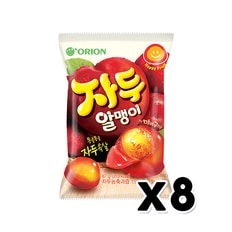  오리온 자두 알맹이 젤리 디저트간식 67g x 8개