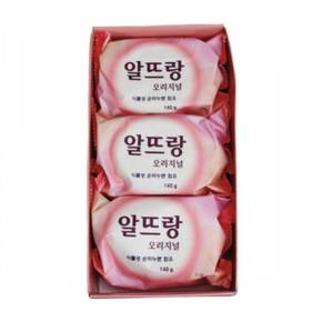 LG생활건강 알뜨랑비누 140g×3개입