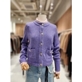 [부산점] [라인어디션](N854) 여성라운드넥 골드버튼 카디건 NKCDOB0200