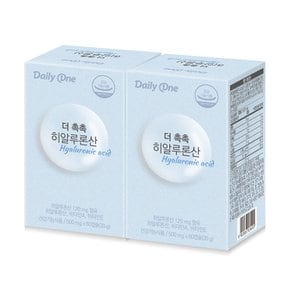 더 촉촉 히알루론산 이너뷰티 영양제 500mg X 60캡슐 2통