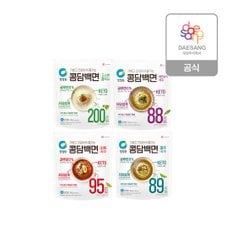 청정원 콩담백면 4종 4개 골라담기