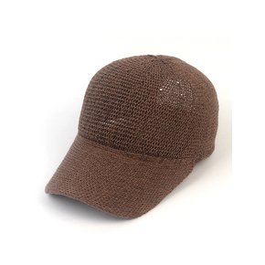 Muji Paper Dark Brown Ballcap 워싱볼캡