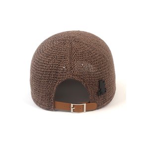 Muji Paper Dark Brown Ballcap 워싱볼캡