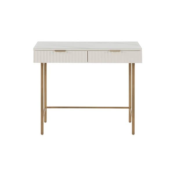 뉴리네아 사틴유리 마블 화장대