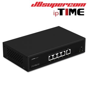 아이피타임 POE401 4포트 PoE LAN 스위칭허브 - JBSupercom