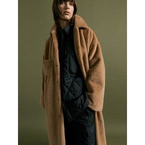 ABBY overfit long coat [brown]