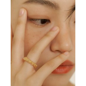 Dew drops Ring / gold / L