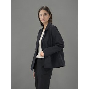 Cropped Comfortable Jacket _Black