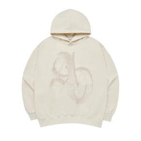 HALFTONE SYMBOL PRINTING HOODIE CREAM 하프톤심볼후드 크림 HDHSBP-CRM