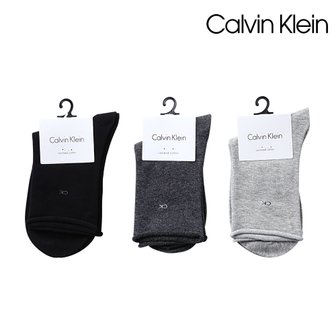 Calvin Klein 양말 숙녀 롤탑 캐주얼 무지 CK11111 (3color)