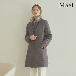 [최초가 184,000원] 마엘 밍크카라 구스다운 코트 E204CT02