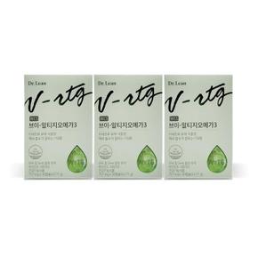 브이 알티지 오메가3 757mg x 30캡슐 3개 Ss
