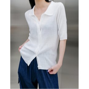 카라넥 데일리 심플 반팔 가디건  WIBACD082 _P356424499