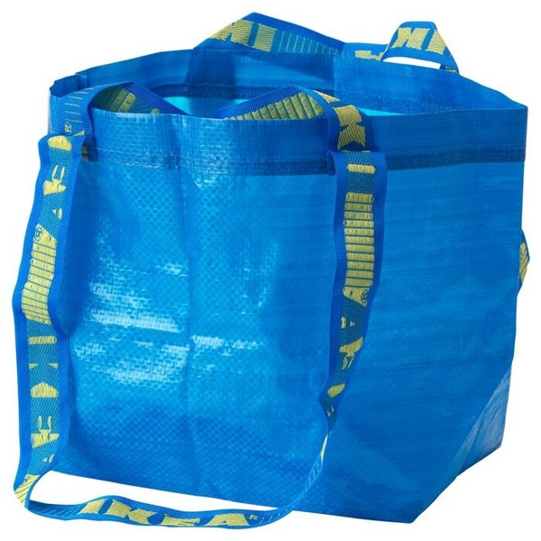 BRATTBY 브라트뷔 가방 27x27cm/장바구니/타포린백/빨래가방/숄더백/여행가방