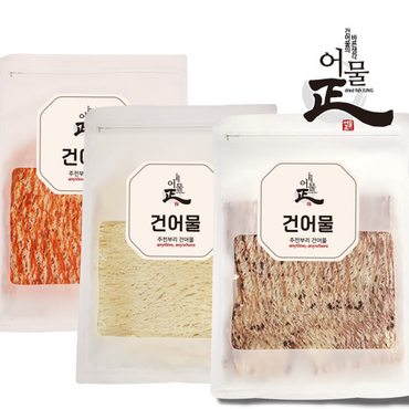 어물정 맛 오징어 모듬(150g*3팩)