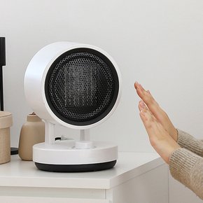휴앤봇 PTC온풍기 가정용 탁상용 미니 전기 난로 온풍 히터 HNB-PTC1500WD
