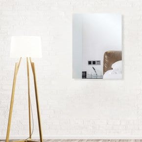K모먼트 붙이는 안전거울 40X60CM 직사각 욕실아크릴거울 화장실붙이는거울 아크릴거울지 대형아크릴거울