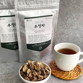 [더조은] 국내산 볶은 우엉차(지퍼백) 50g x 4팩