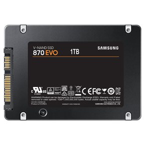 삼성전자 870 EVO SATA3 SSD 1TB 2.5인치 MZ-77E1T0BW 정품 (1TB)