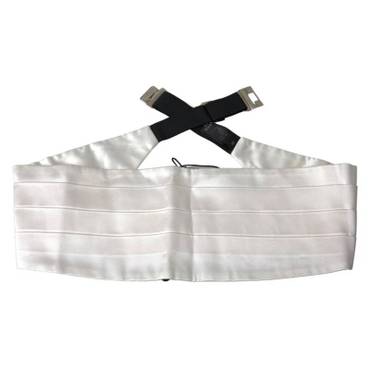 이스퀘어 4812843 Dolce  Gabbana Elegant Silk Mens Cummerbund