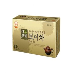 다농원 티백차 후식차 티백음료 보이차티백 보이차 100T