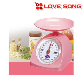 주부저울 1kg(핑크색)/주방저울