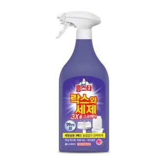  홈스타 락스와세제 3X폼 스프레이 500ML