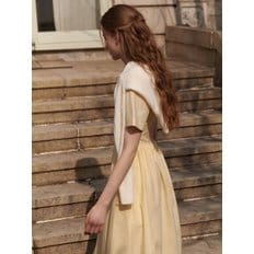 Peach corset dress (yellow)