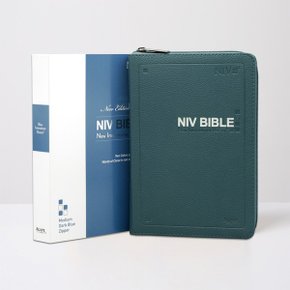 형광펜증정 아가페 영문 NIV BIBLE 중 단본 지퍼 다크블루 성경책_P349015866