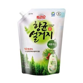 트리오 항균설거지 피톤치드 주방세제 1200ml