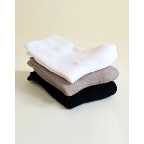 여성 쿠션 파일 골지양말 3PACK_P389733855