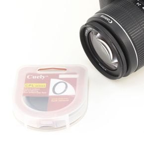 카메라용 55mm 렌즈 필터 CPL 편광 필터 유튜브 동영상 아프리카