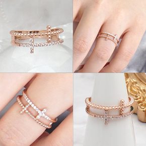[rorojewelry]커브 스톤 / 18k 반지